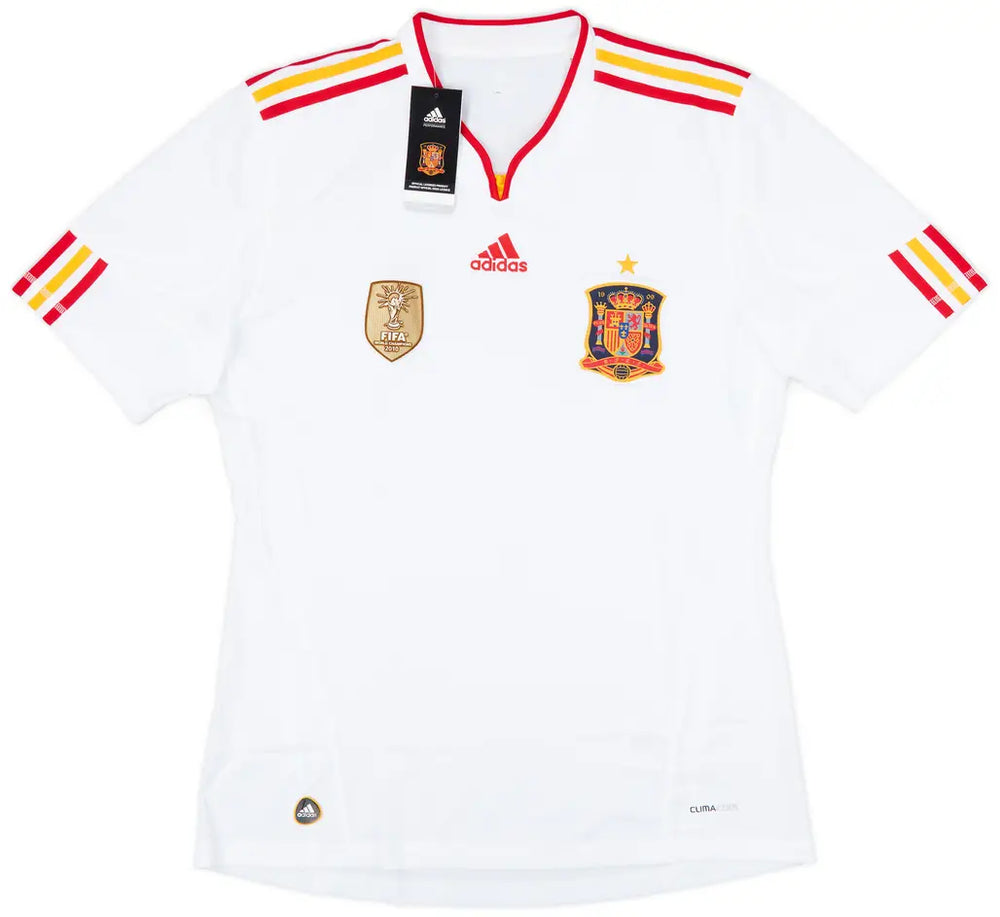 Spain 2011/12 (Away Shirt) w/ FIFA World Champions patch