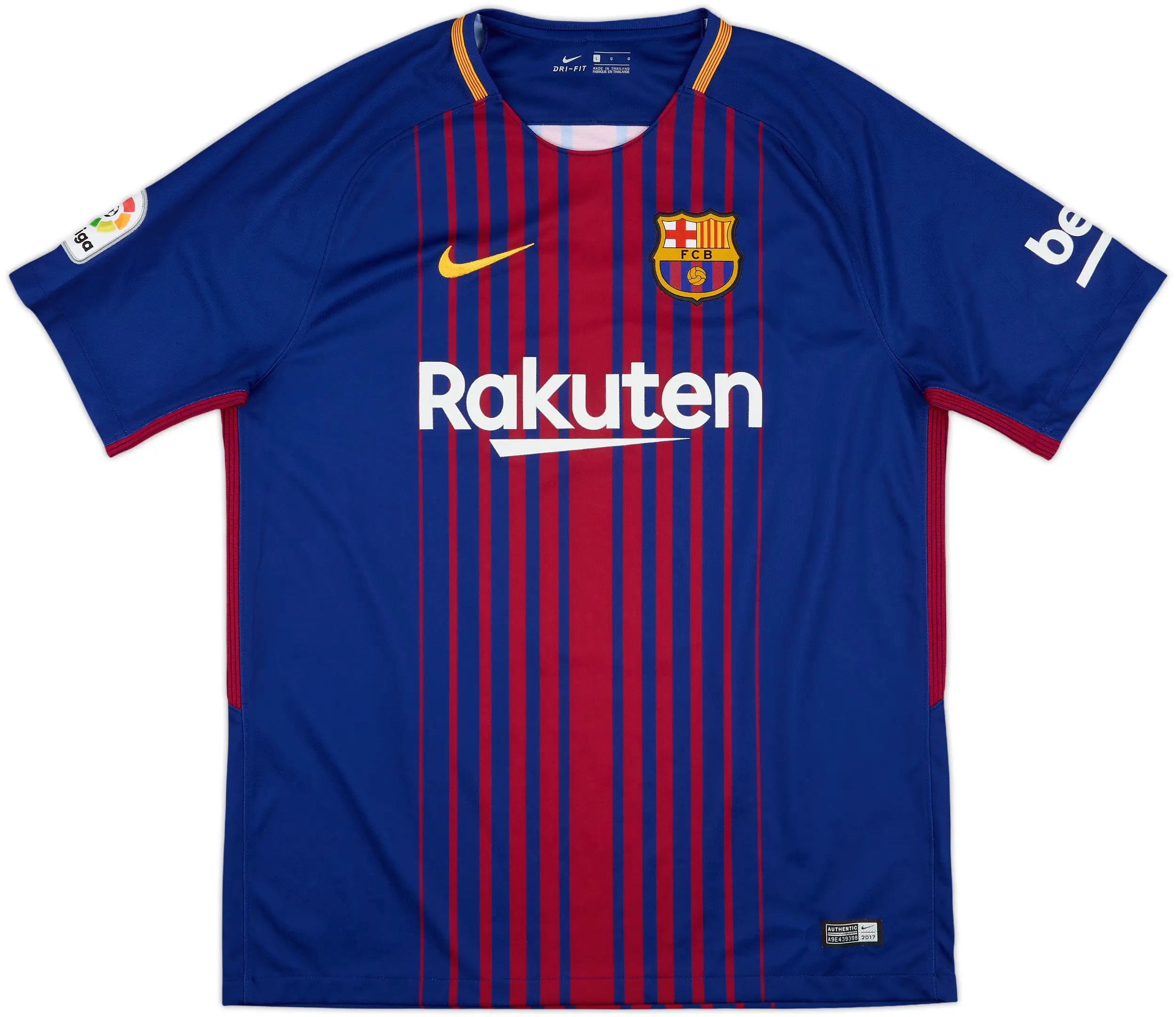 FC Barcelona 2017/18 (Home Shirt) - L/S