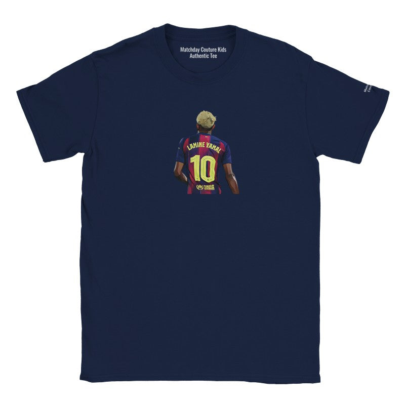 "LAMINE YAMAL NEW 10 IN TOWN" Tee - Kids