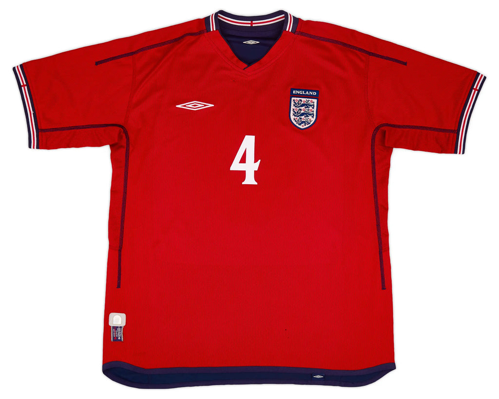 2002-04 England Away Shirt