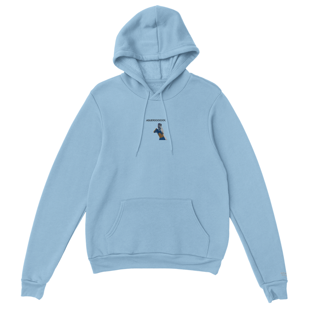"Aguero Hero" Embroidered Hoodie