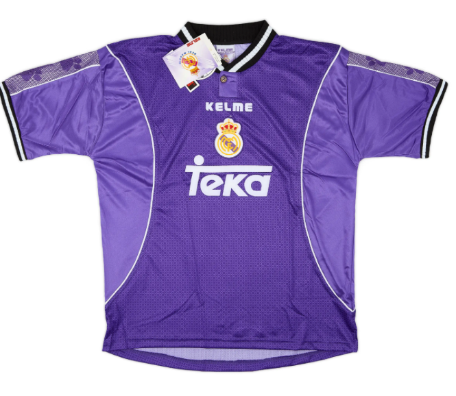 1997-98 Real Madrid Away Shirt 