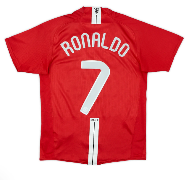 2007-09 Manchester United Home 