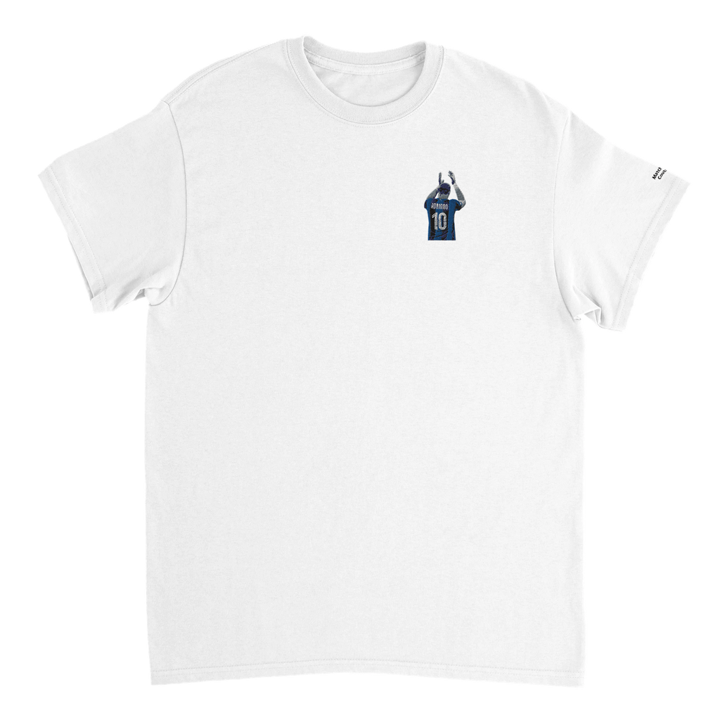 "Imperador" Embroidered Tee - White