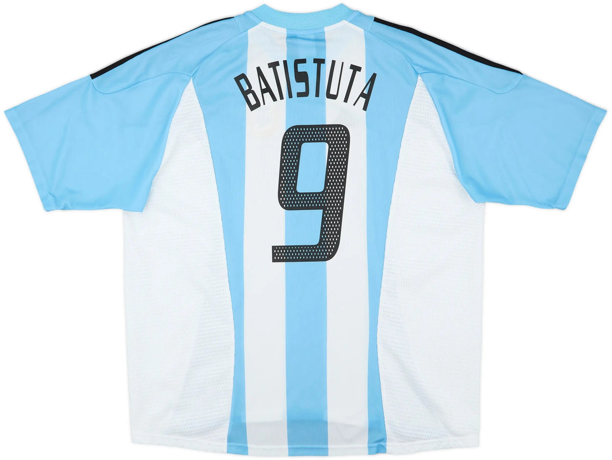 Argentina 2002 Home - Back (Batistuta 9)