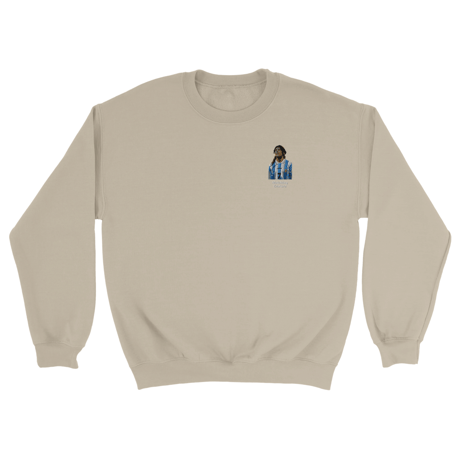 Claudio Caniggia sweatshirt – tribute to the 'Son of the Wind.' Stylish, comfy, and perfect for football fans. 