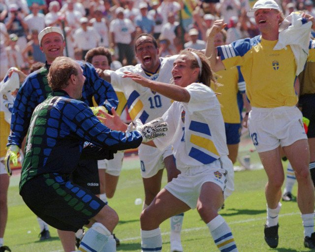 Sweden 1994 USA World Cup Larsson