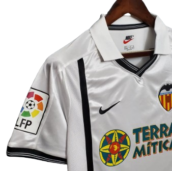 Valencia CF 2000/01 kit home aimar baraja 